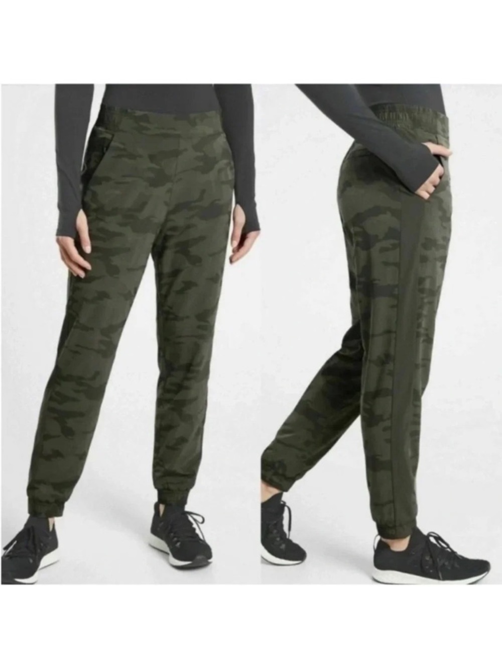 ATHLETA BROOKLYN CAMO LINED JOGGER - Picture 2 of 10